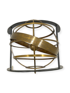 Globe Astrolabe Traditionnel en Laiton Premium, Modèle de Navigation Antique Éducatif pour Bureau, Maison, Salle d'étude - Product Image 3