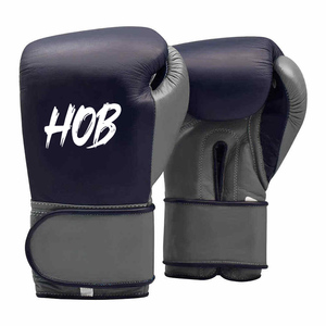Gants d'entraînement noirs imprimés pour la compétition MMA, gants de boxe en cuir PU confortables pour les combattants. - Product Image 4