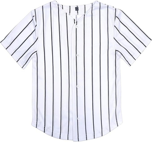 Camiseta de Béisbol Personalizada para Hombre con Logotipo a Color, Nombre del Jugador, Patrón, Manga Corta, Cierre de Botones, Tela de Malla Transpirable, Sublimación - Product Image 1