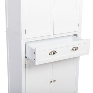 Organizer per armadietto bianco RT con cassetto singolo e doppia anta - Product Image 4