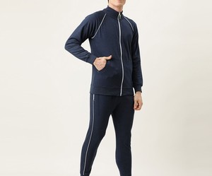Survêtement décontracté à capuche unisexe de haute qualité, léger, respirant, avec fermeture éclair et imprimé, personnalisé OEM pour la vente en gros - RAPID SPORTS - Product Image 4