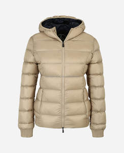 Wholesale Plain Thick Crop Plus Size Bread With Down Cotton Zip Down Coats Custom Logo Luxury Shiny Bubble Women'S Puffer Jacket - Product Image 2