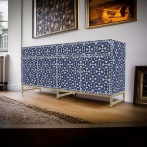 Chest of <b>Drawers</b> of Bedroom Handmade Bone Inlay Luxury Furniture Living Room Cabinets From India <b>for</b> <b>Sale</b> - Product Image 4