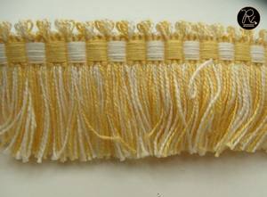 Bordure en dentelle à franges Gope en gros avec bordure décorative écologique durable, export en vrac à prix abordable auprès d'un exportateur indien - Product Image 3