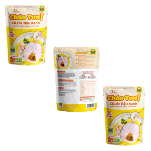 โจ๊กปลาหัวงูและถั่วเขียว คุณภาพเยี่ยม หลากหลายรสชาติ อาหารเช้าสำหรับเด็ก บรรจุกล่อง นำเข้าโดยตรงจากเวียดนาม อาหารสำเร็จรูป - Product Image 4