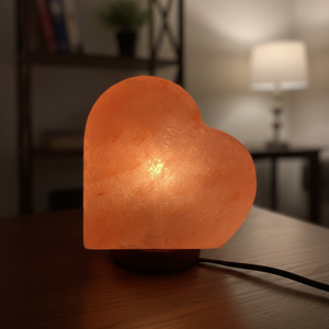 Lámpara de Sal Rosa del Himalaya Tallada a Mano en Forma de Corazón, Luz de Roca de Cristal Natural, Venta al Por Mayor - Product Image 6