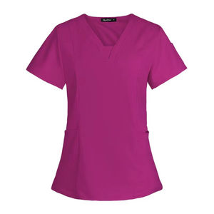 Vente en gros OEM Blouses médicales de haute qualité détectables par les détecteurs de métaux, coutures durables, polyester-coton écologique, logo personnalisé - Product Image 5