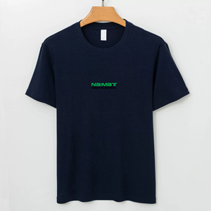 เสื้อยืดลำลองผู้ชายคุณภาพสูงแบบเรียบ 220 สำหรับออกกำลังกายและเล่นกีฬา ปรับแต่งได้ - Product Image 2