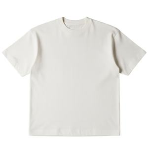 T-shirt vierge épais pour homme, neutre, coupe oversize, en coton, à manches courtes, col rond, décontracté, uni, vente en gros OEM - Product Image 1