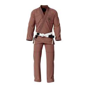 Uniforme de artes marciales de la mejor calidad para Unisex 100% algodón Karate Bjj Gi traje logotipo personalizado traje de entrenamiento al por mayor - Product Image 1
