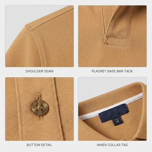Camisas Polo Personalizadas de Última Moda, Casuales, Lisas, de Manga Corta para Hombre, 100% Algodón, de Alta Calidad, Precio Económico al por Mayor - Product Image 4