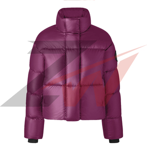 Blouson matelassé personnalisé pour homme, à capuche, réversible, chaud, respirant, idéal pour le ski et les activités hivernales en extérieur - Product Image 1