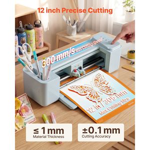 Máquina de Corte de Vinilo de 12 Pulgadas con Control por Botones, Más de 5000 Diseños Integrados, Compatible con Mac y Windows, para Otras Manualidades - Product Image 2