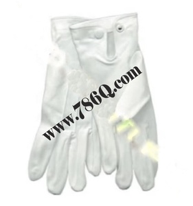 Gants blancs 100% coton pour la sécurité des mains, Protection de la paume, gants lavables et respirants - Product Image 1