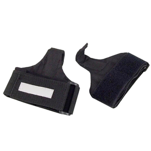 2026 Grade Weightlifting Steel Hooks Straps Support Heavy Pulling <b>Strength</b> Steel Hooks Straps <b>Training</b> Lifting With Best OEM - Product Image 1