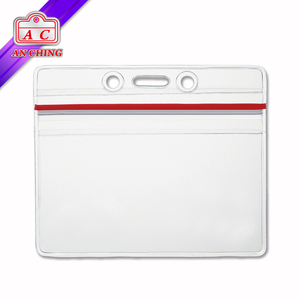 <b>Plastic</b> PVC Id Card Name Badge for Single Card - Product Image 3