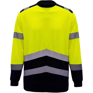 เสื้อยืดคอตตอนพรีเมียมทรงคลาสสิกสำหรับเจ้าหน้าที่รักษาความปลอดภัย เสื้อทำงานทนทาน กันน้ำ ปักโลโก้ได้ตามต้องการ เสื้อเพื่อความปลอดภัยและความมั่นคง - Product Image 4