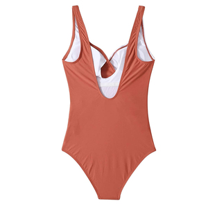 Women One Piece Swimming Costume Scoop Neck Bathing Suit Soft Stretch Swimwear Quick Dry Beachwear Pool Clothing Summer Fitness - Product Image 2