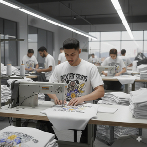 T-shirts personnalisés avec logo, impression sérigraphique, best-sellers, fabricant de premier plan (disponibles en différentes couleurs et tailles pour hommes) - Product Image 2