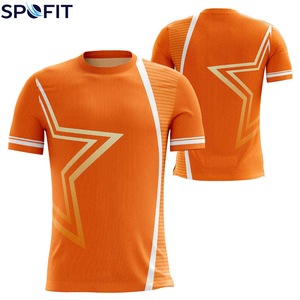 เสื้อฟุตบอลแบบยูนิเซ็กซ์ ออกแบบเองได้ ผลิตจากโพลีเอสเตอร์ 100% ป้องกันแบคทีเรีย แห้งเร็ว พิมพ์ชื่อทีมแบบซับลิเมชั่น จัดส่งรวดเร็ว - Product Image 2