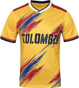 Camiseta de Fútbol Infantil Unisex sin Mangas, Personalizada del Equipo Nacional de España, Roja, de Secado Rápido, 100% Poliéster, con Texto Dorado - Product Image 3