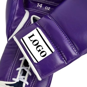 ถุงมือชกมวย MMA หนังวัวแท้แบบผูกเชือก คุณภาพสูงสำหรับฝึกซ้อม ยูนิเซ็กซ์ รับผลิตแบบ OEM พร้อมโลโก้ตามสั่ง - Product Image 6