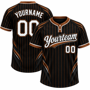 Uniforme de Béisbol al Por Mayor de Fábrica, el Más Vendido, 100% Poliéster, Diseño Personalizado, Camiseta de Béisbol para Hombre, Jersey de Béisbol Personalizado - Product Image 1