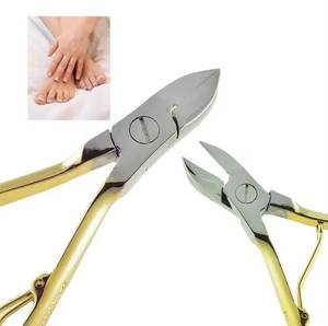 Professional Portable Stainless Steel Toe <b>Nail</b> <b>Clippers</b> with Wide Jaw Opening Straight Sharp Blade <b>for</b> Feet Care Adult Use - Product Image 3