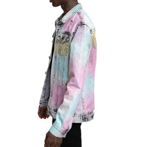 Veste en jean légère pour adulte, confortable, veste d'hiver pour homme, style streetwear, veste en jean pour homme - Product Image 3