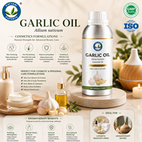 Huile Essentielle Pure d'Ail Naturel (Allium Sativum) pour Cosmétiques et Aromathérapie - Vente en Gros B2B avec Options de Marque Privée