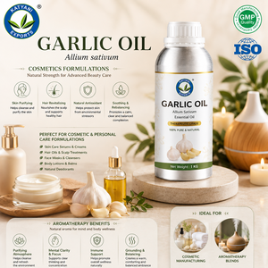 Huile Essentielle Pure d'Ail Naturel (Allium Sativum) pour Cosmétiques et Aromathérapie - Vente en Gros B2B avec Options de Marque Privée - Product Image 5