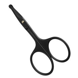 Tijeras profesionales para el vello facial y de la nariz, herramienta de acero inoxidable, tijeras compactas de precisión para recortar y cuidar el vello de la nariz - Product Image 1