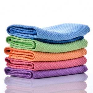 Disposable Reusable Square Cotton <b>Kitchen</b> <b>Towels</b> with Waffle Embroidery Woven Design Quick Dry Household Cleaning Tea <b>Towel</b> Home - Product Image 2