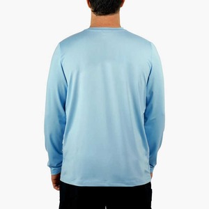 Chemises de pêche à manches longues personnalisées avec logo OEM, protection UV UPF 50, respirantes, séchage rapide, imperméables, impression numérique, anti-UV 100% - Product Image 2