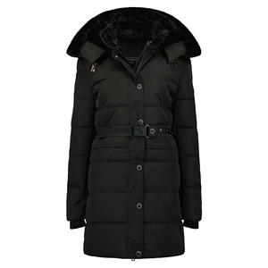 Veste parka softshell pour femme, manteau chaud d'hiver à capuche, résistant à l'eau, vêtements décontractés d'extérieur, vente en gros, usine, chaud, hiver, à capuche - Product Image 5