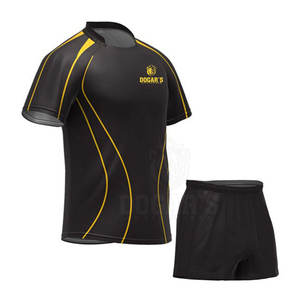 Uniforme de Rugby de Diseño Único Fabricado en Fábrica, Uniforme de Rugby de Secado Rápido con Logotipo Personalizado Impreso - Product Image 6