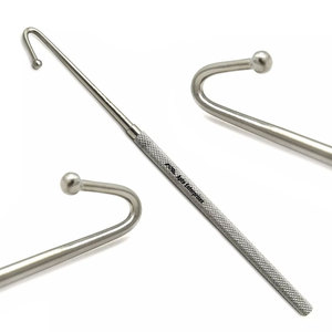 Herramienta Quirúrgica Veterinaria de Acero Inoxidable para la Eliminación de Ovarios con Gancho Spay Snook, Punta de Bola, Precisión, Durabilidad y Reutilizable - Product Image 1