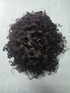 Taz Hair BD Cheveux Humains Bouclés Indiens Remy, Extensions Adhésives, Trame Nouée à la Main, Ondulations Profondes, Noir Naturel, Pour Coiffure Professionnelle - Product Image 2