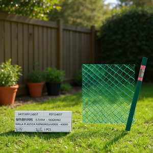 Filet en plastique vert FUENGIROLA 0,5x5m-180gr/m2, filet de jardinage en plastique vert, 49000 unités - Product Image 3