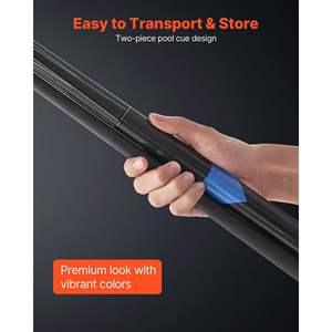 Professional 1-Piece 58-Inch 19 oz Carbon Fiber Pool Cue Stick Bakelite Pressed Cue Tip ABS Connection <b>Snooker</b> <b>Billiards</b> Cues - Product Image 5