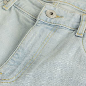 Pantalones Vaqueros de Mezclilla para Hombre, Corte Slim Fit, Precio al por Mayor, Impresión de Logotipo Personalizado, Servicio OEM, Vaqueros Transpirables para Hombre en Venta - Product Image 6