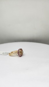 Elegante Anillo de Diamantes Naturales de 9K para Mujer, Pureza SI, Color H, 0.8ct 1.5ct, Chapado en Rodio, Joyería de Lujo, Peso Neto 3.53g - Product Image 3