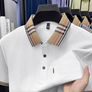 เสื้อโปโลปักโลโก้แบรนด์ แขนสั้น ผู้ชาย ผ้าฝ้าย XxPolo คุณภาพสูง ขายส่ง เสื้อครึ่งแขน สำหรับฤดูร้อนและฤดูใบไม้ร่วง - Product Image 2