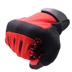 Gants de travail en cuir de chèvre/coton, gants d'assemblage légers pour l'industrie, gants de sécurité Asentajansormikas - Product Image 1