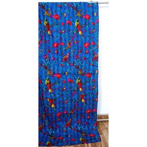 Couvre-lit Kantha imprimé réversible fait main, vintage, écologique, toutes saisons, double taille, 100 % coton biologique - Product Image 3