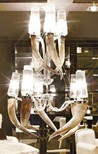 Applique murale LED de style nordique en corne naturelle pour table, luminaire décoratif d'intérieur pour la maison et les projets hôteliers - Product Image 3