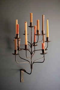 Candelabro de Pared de Hierro con Forma Elegante, Decoración para el Hogar, Diseño Duradero a Precio Accesible - Product Image 6
