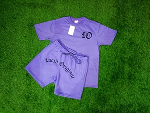 Venta al por mayor 100% algodón hombres Twinset camisetas pantalones cortos Slim Fit manga corta cuello redondo ecológico High Street Made Pakistán - Product Image 6