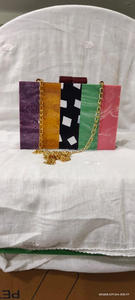 Bolso de Mano de Resina con Diseño de Ángel, Alta Calidad, Diseño Moderno, para Mujer, Hecho a Mano, Pintado a Mano, Calidad Premium - Product Image 6