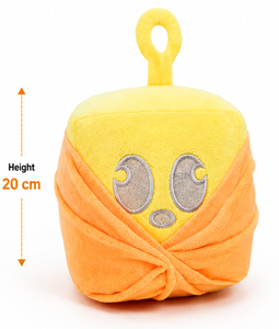 Lindo Juguete de Peluche en Forma de Dado, Cojín Suave Antiestrés, Almohada Cúbica Kawaii, Tela Velboa, Regalo para Niños, Logotipo Personalizado OEM Disponible - Product Image 1